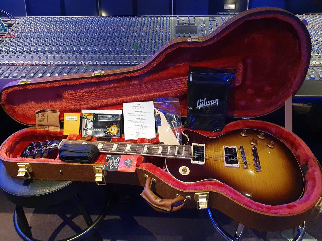 Gibson Slash Collection Les Paul Standard November Burst AAA Flame Top Signature Guitar