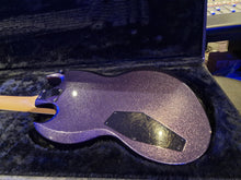 Load image into Gallery viewer, ESP Custom Shop Viper SG Silver Sparkle Guitar EMG James Hetfield Het Set Hipshot Tuners!
