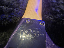 Load image into Gallery viewer, ESP Custom Shop Viper SG Silver Sparkle Guitar EMG James Hetfield Het Set Hipshot Tuners!
