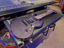 Load image into Gallery viewer, ESP Custom Shop Viper SG Silver Sparkle Guitar EMG James Hetfield Het Set Hipshot Tuners!
