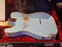 Load image into Gallery viewer, Fender Custom Shop 1967 Telecaster Deluxe Heavy Relic Daphne Blue &#39;67 Tele Aged Reissue Guitar
