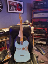 Load image into Gallery viewer, Fender Custom Shop 1967 Telecaster Deluxe Heavy Relic Daphne Blue &#39;67 Tele Aged Reissue Guitar
