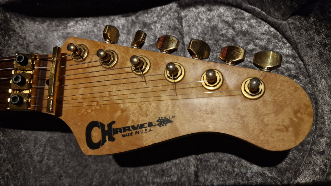 1995 Charvel Jackson USA Custom Shop San Dimas I Limited Edition Pre-Fender HH Super Strat Floyd Rose Birdseye Maple