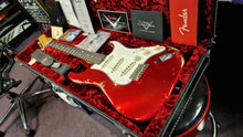 Load image into Gallery viewer, Fender Custom Shop 1965 &#39;65 Stratocaster Heavy Relic UK Spec Danish Pete Honore Candy Apple red
