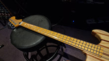 Load image into Gallery viewer, WEM Watkins Wilson British Boutique Butcher Block Custom Shop Rapier Bass Flame Neck! Wal era
