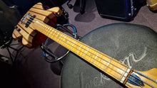 Load image into Gallery viewer, WEM Watkins Wilson British Boutique Butcher Block Custom Shop Rapier Bass Flame Neck! Wal era
