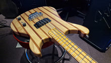 Load image into Gallery viewer, WEM Watkins Wilson British Boutique Butcher Block Custom Shop Rapier Bass Flame Neck! Wal era
