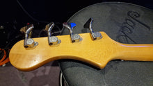 Load image into Gallery viewer, WEM Watkins Wilson British Boutique Butcher Block Custom Shop Rapier Bass Flame Neck! Wal era
