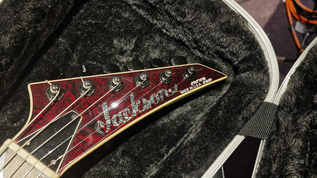 Jackson Custom Shop Randy Rhoads RR1 RR1T USA Flying V Guitar for sale at Essex Recording Studios