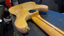 Load image into Gallery viewer, 1957 Fender Precision Bass Artist Owned Telecaster Headstock RARE Factory Natural Code
