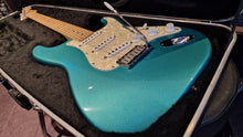 Load image into Gallery viewer, 1994 Fender USA Stratocaster 40th Year Anniversary American Standard RARE Carribean Mist Guitar
