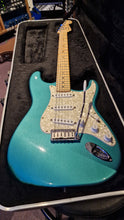 Load image into Gallery viewer, 1994 Fender USA Stratocaster 40th Year Anniversary American Standard RARE Carribean Mist Guitar
