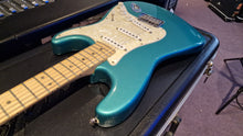 Load image into Gallery viewer, 1994 Fender USA Stratocaster 40th Year Anniversary American Standard RARE Carribean Mist Guitar
