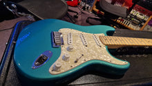 Load image into Gallery viewer, 1994 Fender USA Stratocaster 40th Year Anniversary American Standard RARE Carribean Mist Guitar
