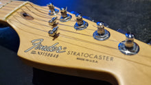Load image into Gallery viewer, 1994 Fender USA Stratocaster 40th Year Anniversary American Standard RARE Carribean Mist Guitar
