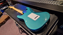Load image into Gallery viewer, 1994 Fender USA Stratocaster 40th Year Anniversary American Standard RARE Carribean Mist Guitar
