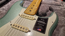 Load image into Gallery viewer, Fender American Professional II Stratocaster Mystic Surf Green Maple Fretboard Electric Guitar

