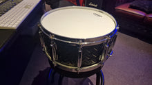 Load image into Gallery viewer, Tama Lars Ulrich LU1465 Limited Edition Metallica Signature Snare Drum Matte Black Signed by Lars!
