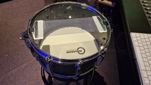 Load image into Gallery viewer, Tama Lars Ulrich LU1465 Limited Edition Metallica Signature Snare Drum Matte Black Signed by Lars!
