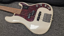 Load image into Gallery viewer, FENDER PLAYER PLUS PRECISION BASS IN OLYMPIC PEARL PJ Noiseless Active/Passive Pickups
