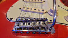 Load image into Gallery viewer, 1962 Fender Stratocaster Fiesta Red Hank Marvin Vintage &#39;60s American Electric Guitar 1 owner since 1986!
