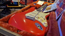 Load image into Gallery viewer, 1962 Fender Stratocaster Fiesta Red Hank Marvin Vintage &#39;60s American Electric Guitar 1 owner since 1986!
