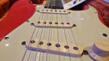 Load image into Gallery viewer, 1962 Fender Stratocaster Fiesta Red Hank Marvin Vintage &#39;60s American Electric Guitar 1 owner since 1986!
