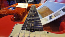 Load image into Gallery viewer, 1962 Fender Stratocaster Fiesta Red Hank Marvin Vintage &#39;60s American Electric Guitar 1 owner since 1986!
