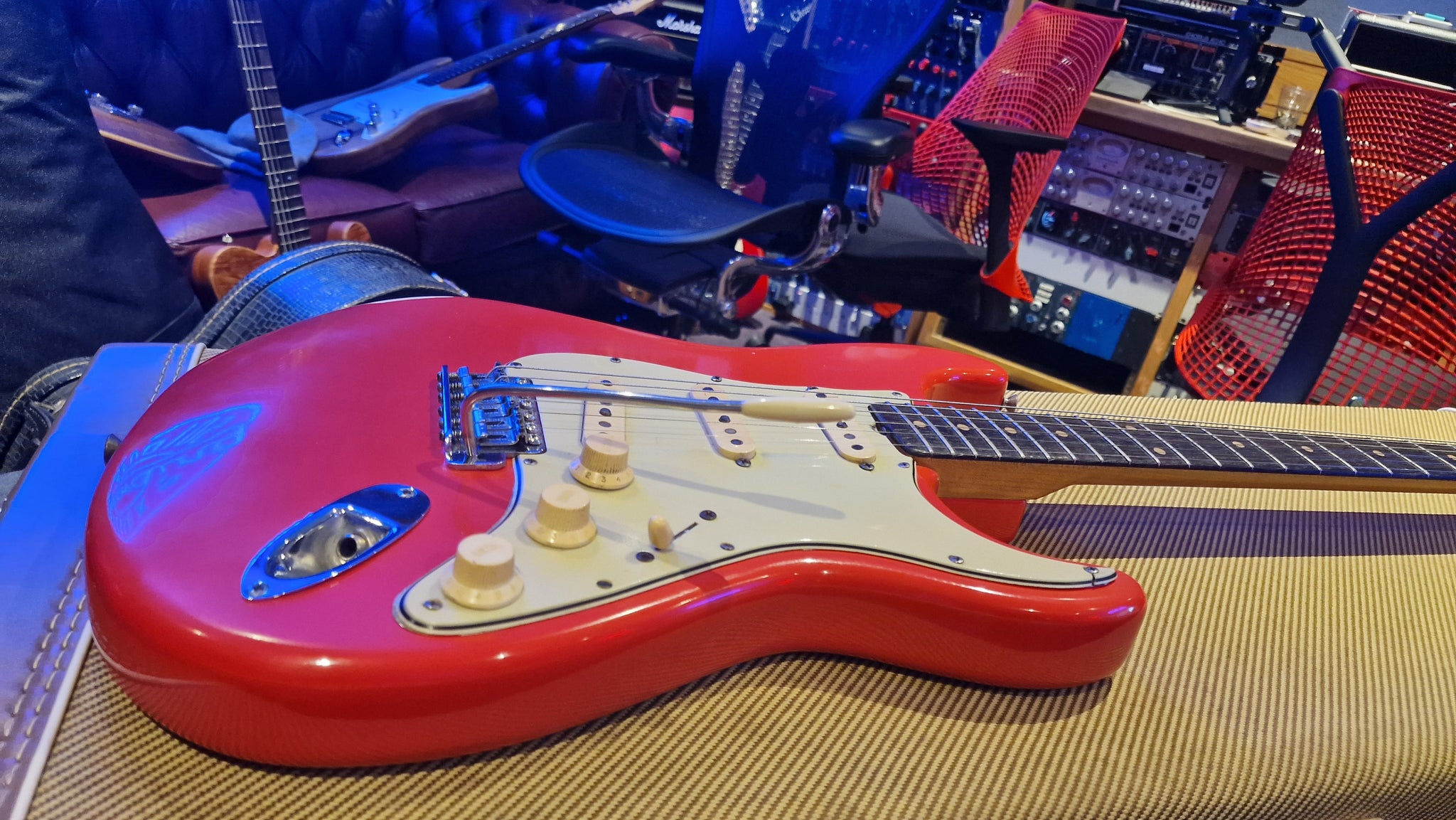 1962 Fender Stratocaster Fiesta Red Hank Marvin Vintage '60s
