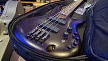 Load image into Gallery viewer, Ibanez SR4000E Prestige Bass 4-String Transparent Black Flat Fujigen Japan MIJ Custom USA Bartolini Pickups

