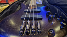 Load image into Gallery viewer, Ibanez SR4000E Prestige Bass 4-String Transparent Black Flat Fujigen Japan MIJ Custom USA Bartolini Pickups
