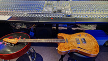 Load image into Gallery viewer, British Custom Shop Telecaster UK Figured Flame Maple 10 Top Tele Guitar
