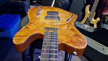 Load image into Gallery viewer, British Custom Shop Telecaster UK Figured Flame Maple 10 Top Tele Guitar
