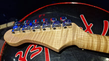 Load image into Gallery viewer, British Custom Shop Stratocaster UK Figured Flame Maple 10 Top Strat Guitar
