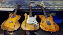 Load image into Gallery viewer, British Custom Shop Telecaster UK Figured Flame Maple 10 Top Tele Guitar

