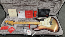 Load image into Gallery viewer, Fender American Ultra Stratocaster Mocha Burst MN Maple Neck Electric Guitar
