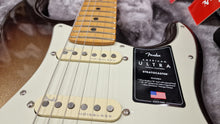 Load image into Gallery viewer, Fender American Ultra Stratocaster Mocha Burst MN Maple Neck Electric Guitar
