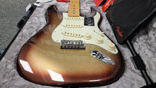Load image into Gallery viewer, Fender American Ultra Stratocaster Mocha Burst MN Maple Neck Electric Guitar
