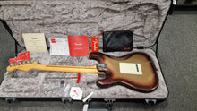 Load image into Gallery viewer, Fender American Ultra Stratocaster Mocha Burst MN Maple Neck Electric Guitar
