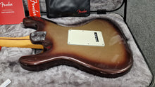 Load image into Gallery viewer, Fender American Ultra Stratocaster Mocha Burst MN Maple Neck Electric Guitar
