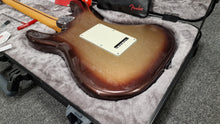 Load image into Gallery viewer, Fender American Ultra Stratocaster Mocha Burst MN Maple Neck Electric Guitar

