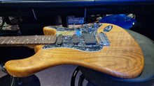 Load image into Gallery viewer, Fender American Licensed Custom Warmouth Stratocaster HSS Flame Walnut USA SRV Neck EMG Strat Electric Guitar
