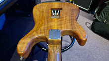 Load image into Gallery viewer, Fender American Licensed Custom Warmouth Stratocaster HSS Flame Walnut USA SRV Neck EMG Strat Electric Guitar
