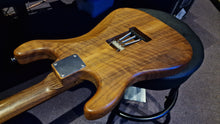 Load image into Gallery viewer, Fender American Licensed Custom Warmouth Stratocaster HSS Flame Walnut USA SRV Neck EMG Strat Electric Guitar
