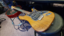 Load image into Gallery viewer, Fender American Licensed Custom Warmouth Stratocaster HSS Flame Walnut USA SRV Neck EMG Strat Electric Guitar
