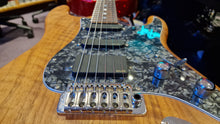 Load image into Gallery viewer, Fender American Licensed Custom Warmouth Stratocaster HSS Flame Walnut USA SRV Neck EMG Strat Electric Guitar
