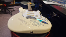 Load image into Gallery viewer, 1985 Fender Stratocaster Artist Owned &amp; Signed by Judas Priest with Photo and COA!
