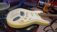 Load image into Gallery viewer, 1985 Fender Stratocaster Artist Owned &amp; Signed by Judas Priest with Photo and COA!
