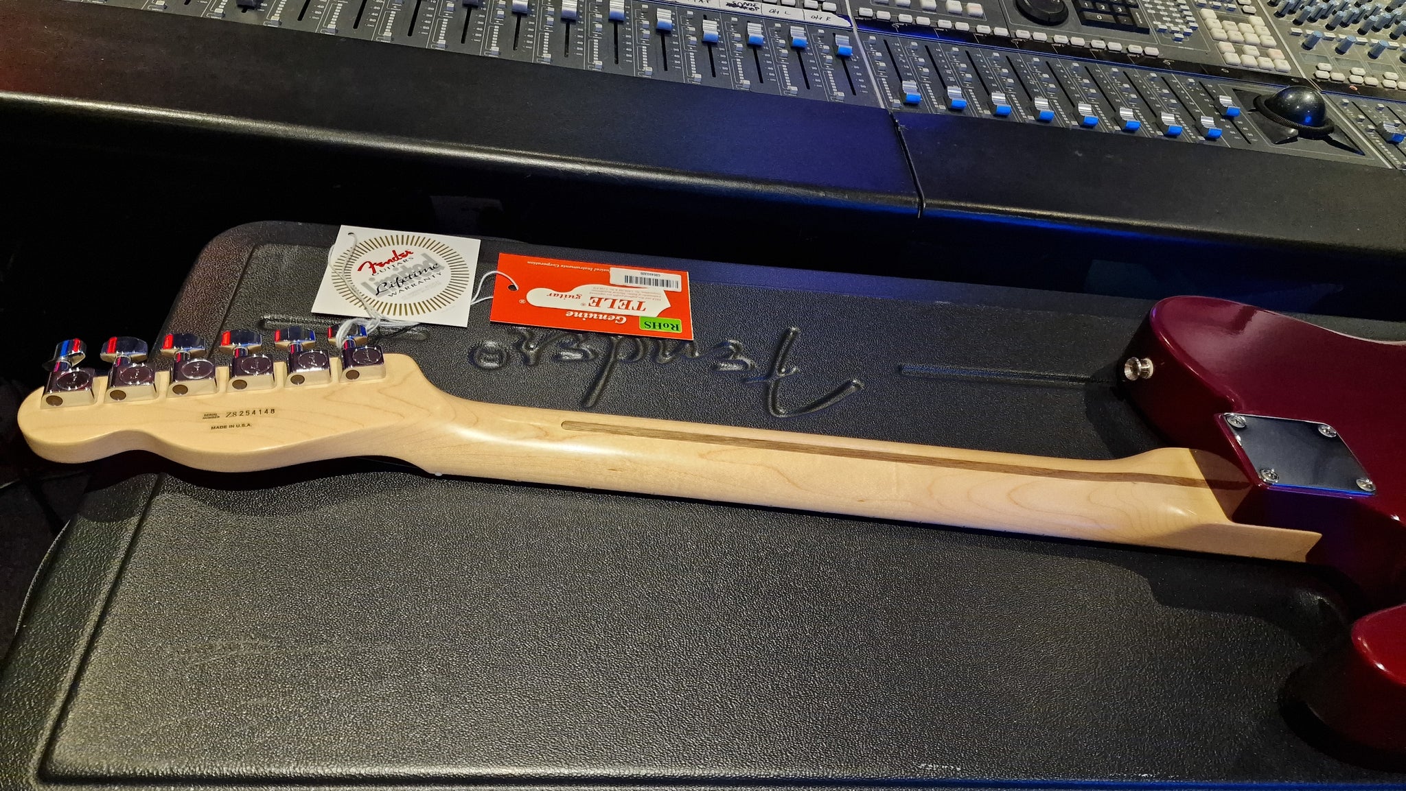 Fender Telecaster Highway One 2008 Nitro Satin Red American