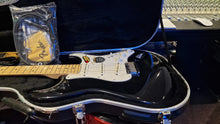 Load image into Gallery viewer, NEW 2001 Fender American Standard Stratocaster USA Strat Guitar Black NEVER PLAYED NOS!
